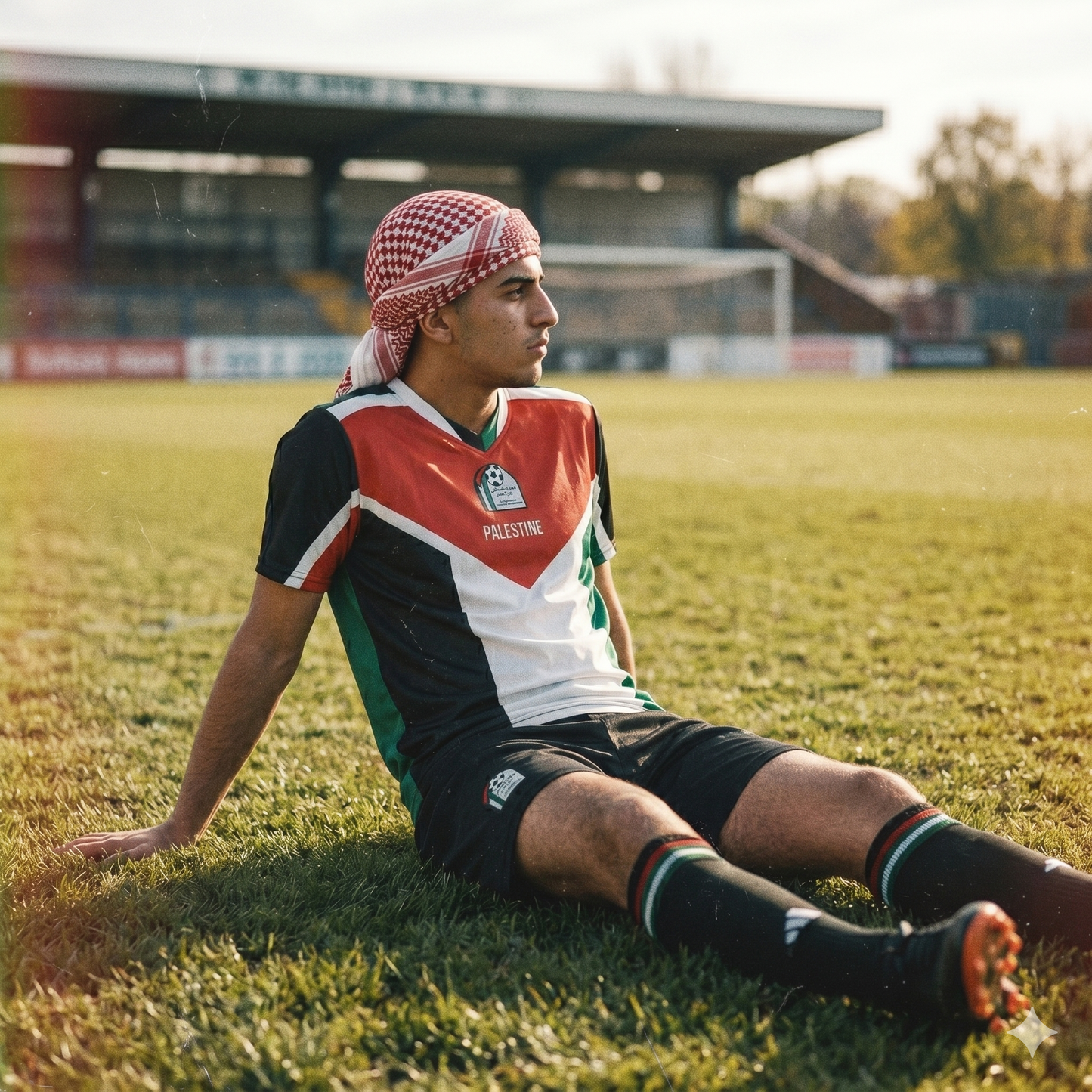 Palestine 2002 Retro Football Team Jersey – Vintage World Cup Edition