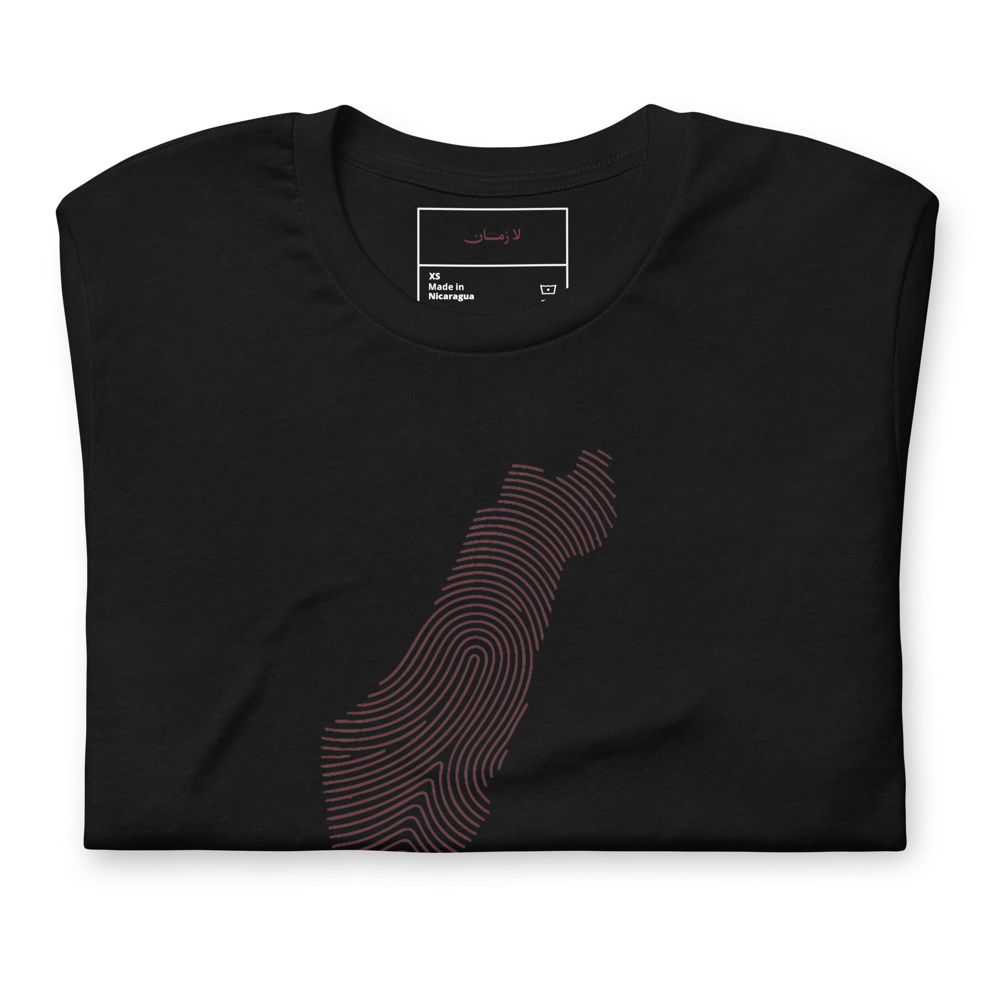 Palestine map t-shirt